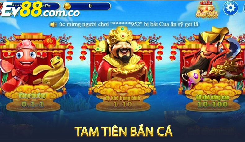 Tam Tiên Bắn Cá